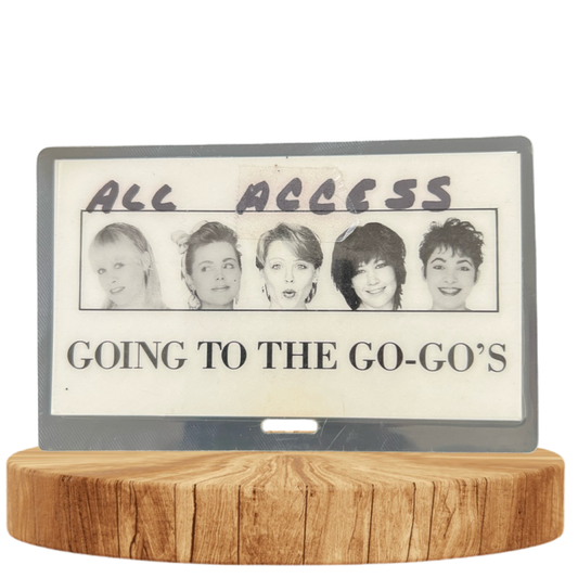 Gina's personal VIP All Access Tour Badges
